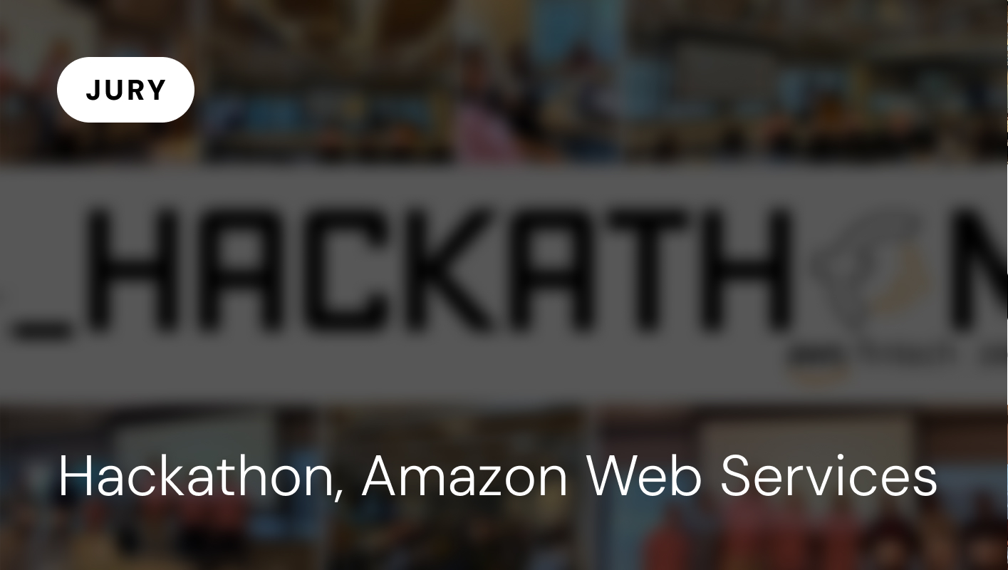 Jury, Hackathon, Amazon Web Services