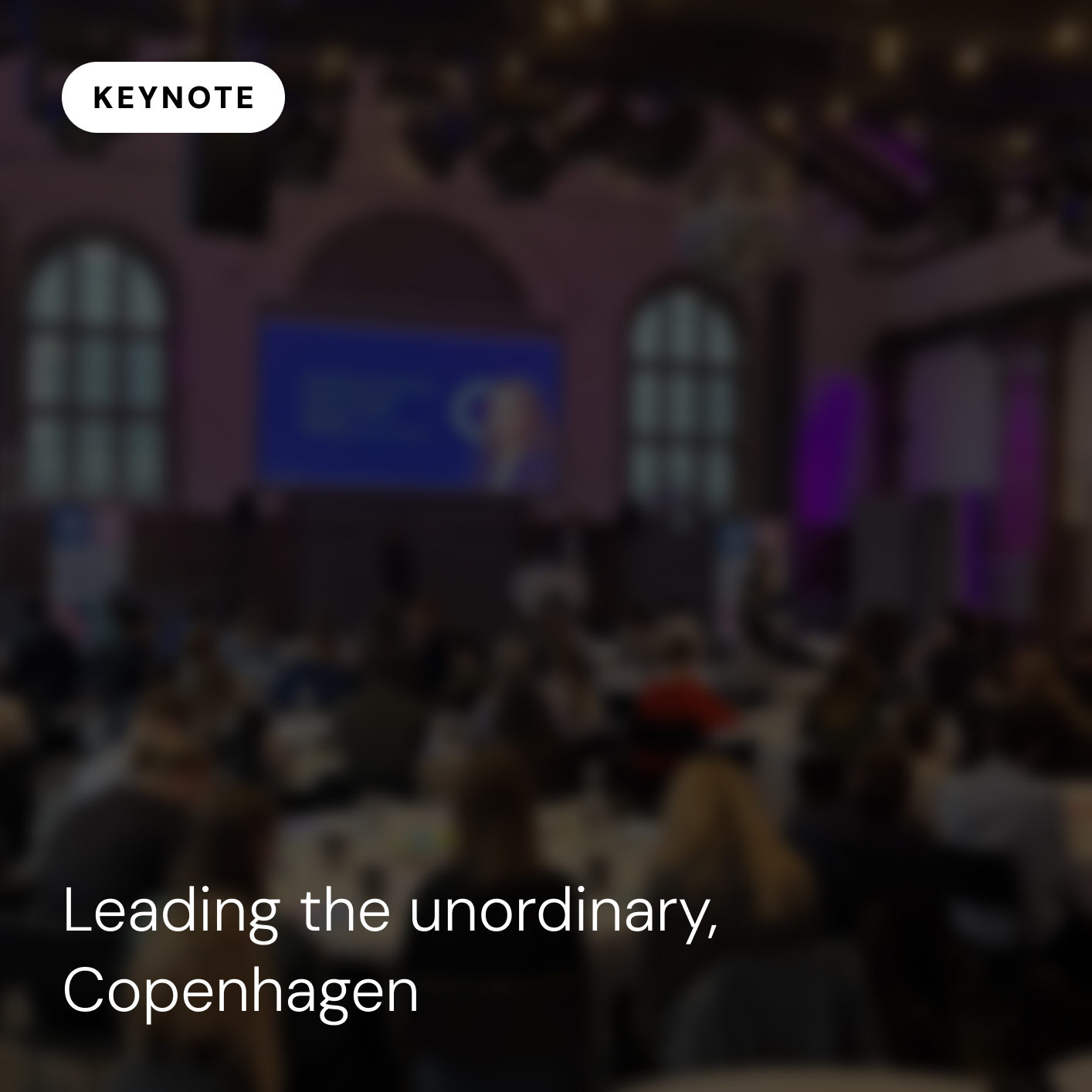 Leading the Unordinary